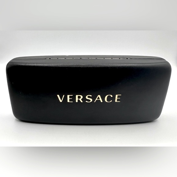 Versace Eyeglass Sunglass Hard Black Case Medium Size - Picture 1 of 4